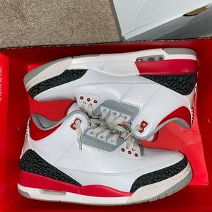 Air Jordan 3 Fire Red ❤️👟